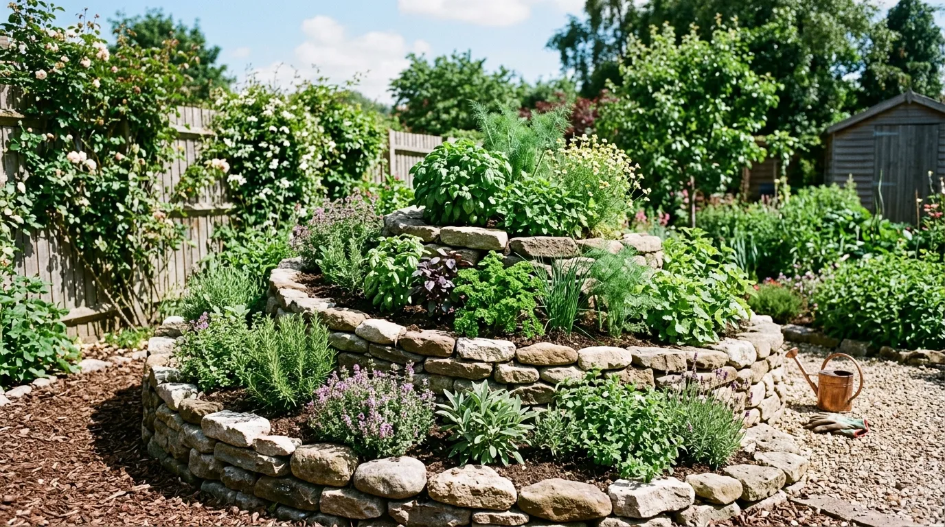 Kitchen-Door Herb Bed